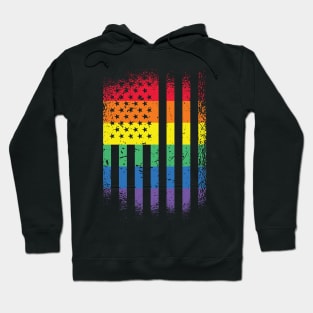 American Pride Flag Hoodie